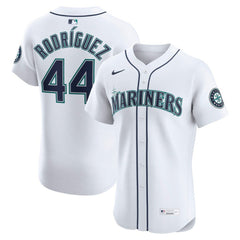 White Julio Rodríguez Seattle Mariners Nike Home Elite Jersey