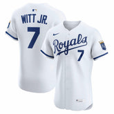White Bobby Witt Jr. Kansas City Royals Nike Home ElitePlayer Jersey