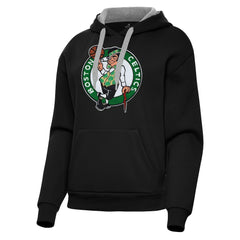 Boston Celtics Antigua Women's Victory Pullover Hoodie