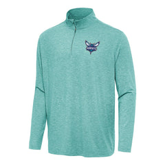Charlotte Hornets Antigua Hunk Quarter-Zip Top