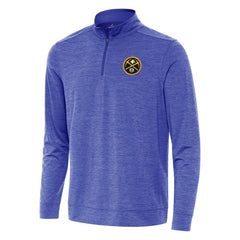 Denver Nuggets Antigua Bright Quarter-Zip Top sale