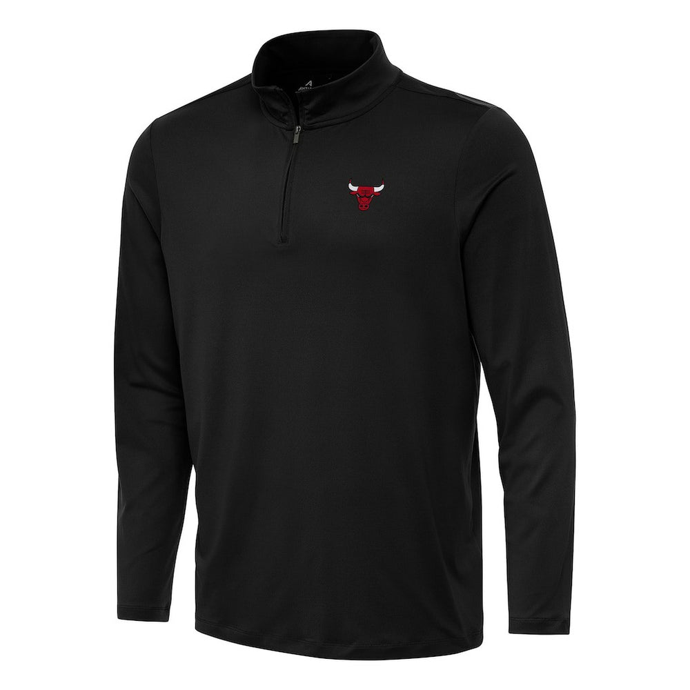 Chicago Bulls Antigua Reprocess Quarter-Zip Top