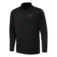 Chicago Bulls Antigua Reprocess Quarter-Zip Top