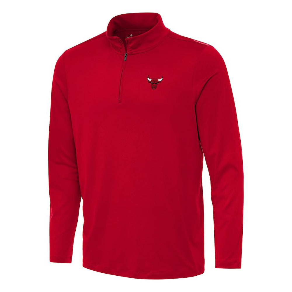 Chicago Bulls Antigua Reprocess Quarter-Zip Top