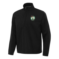 Boston Celtics Antigua Brisk Quarter-Zip Windbreaker
