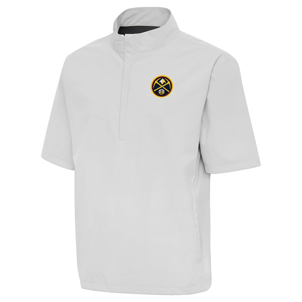Denver Nuggets Antigua Brisk Quarter-Zip Windbreaker sale