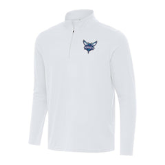 Charlotte Hornets Antigua Intent Quarter-Zip Top