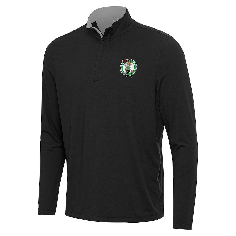 Boston Celtics Antigua Content Quarter-Zip Top