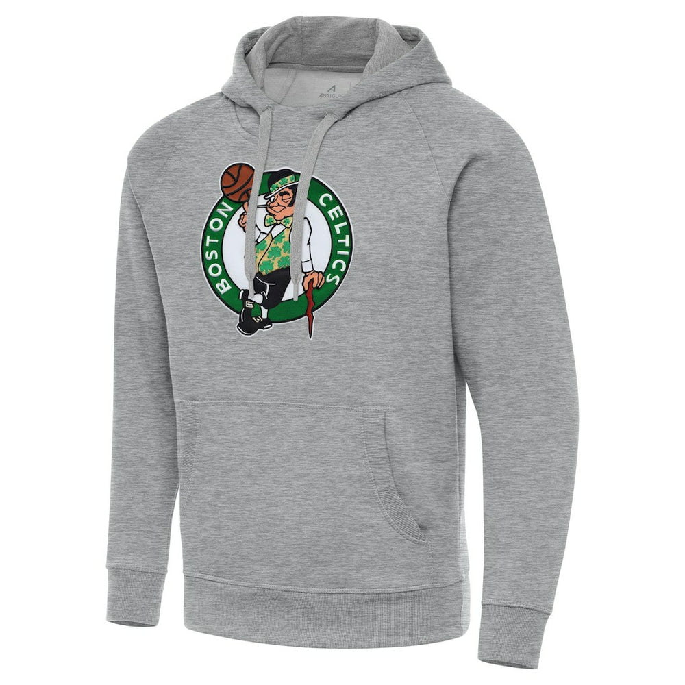 Boston Celtics Antigua Big & Tall Victory Raglan Pullover Hoodie