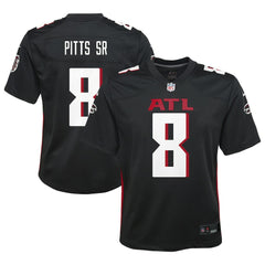 Kyle Pitts Sr. Youth Game Jersey - Atlanta Falcons Jerseys