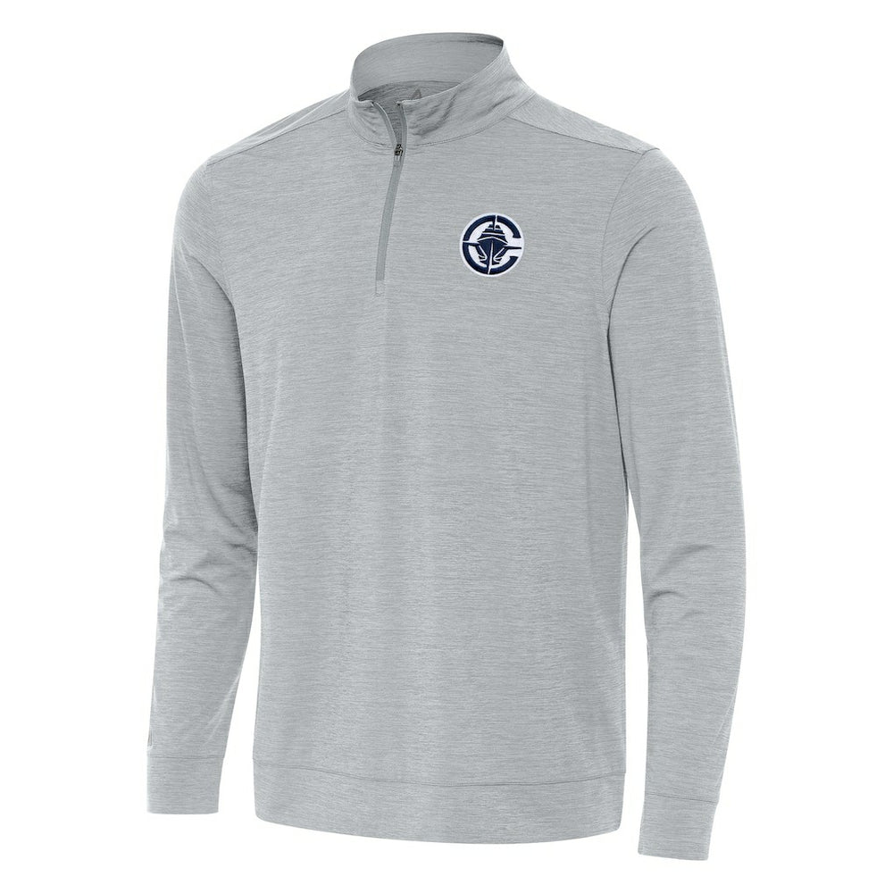 LA Clippers Antigua Bright Quarter-Zip Top