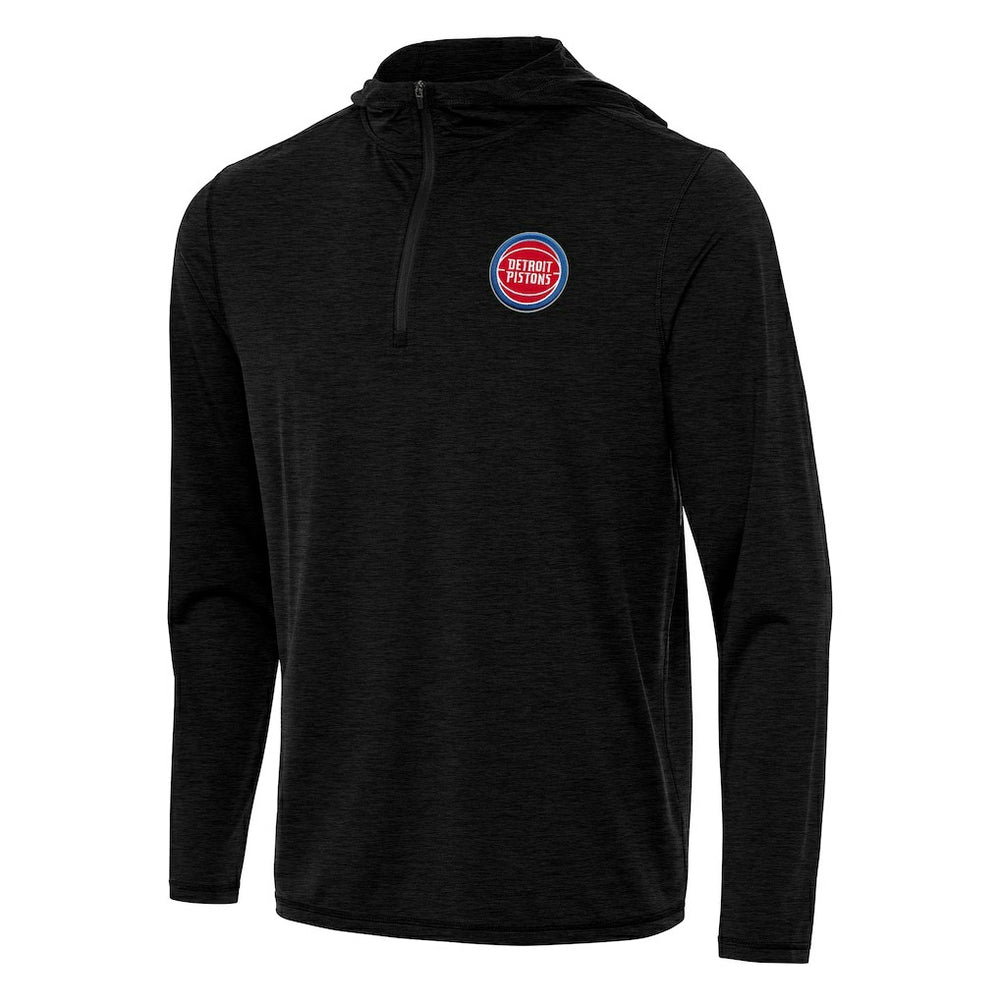 Detroit Pistons Antigua Tidy Quarter-Zip Hoodie sale