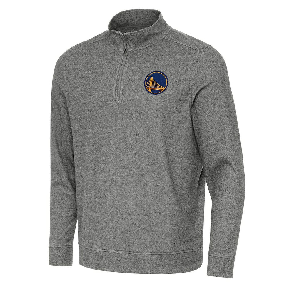 Golden State Warriors Antigua Subtle Quarter-Zip Sweatshirt sale