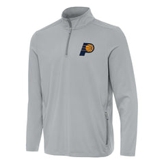 Indiana Pacers Antigua Perilous Quarter-Zip Sweatshirt