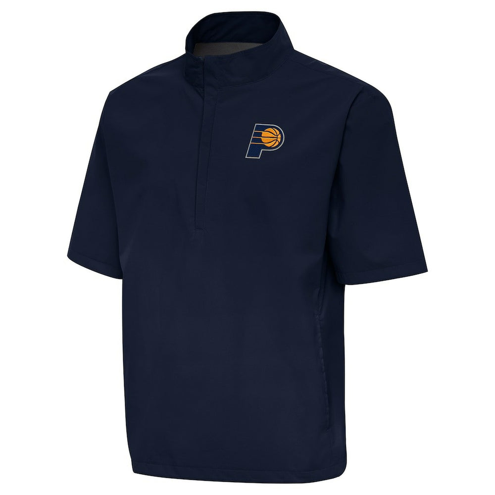 Indiana Pacers Antigua Brisk Quarter-Zip Windbreaker