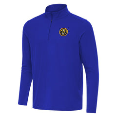 Denver Nuggets Antigua Intent Quarter-Zip Top sale