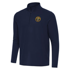 Denver Nuggets Antigua Intent Quarter-Zip Top sale