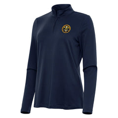 Denver Nuggets Antigua Women's Reprocess Quarter-Zip Top sale