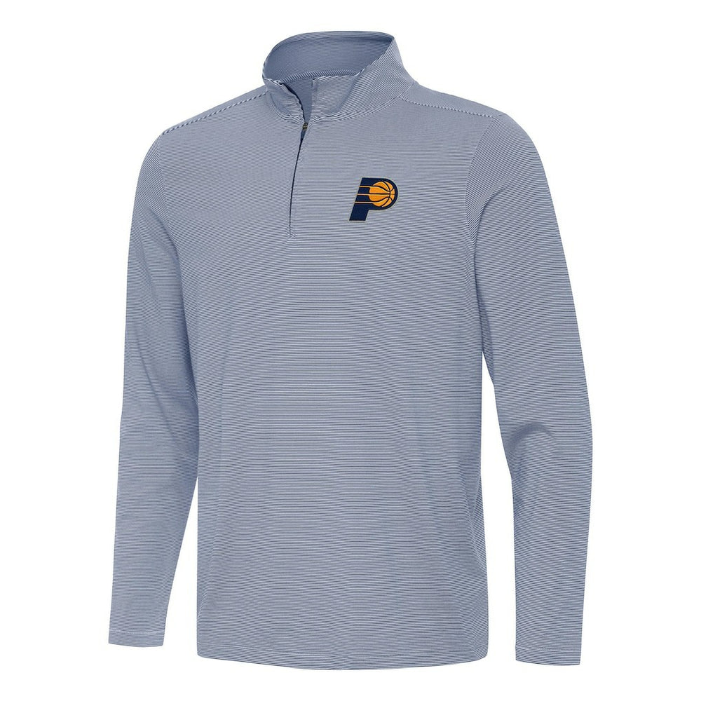 Indiana Pacers Antigua Twine Quarter-Zip Top
