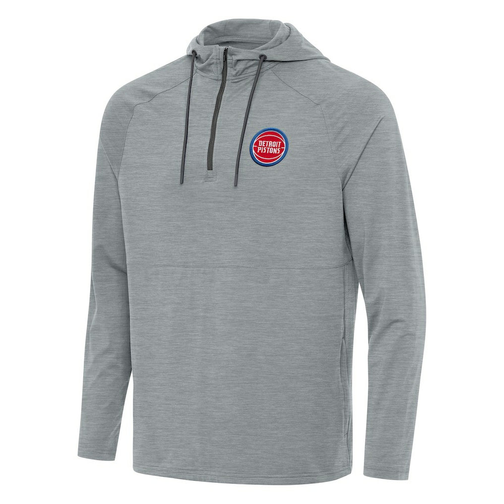 Detroit Pistons Antigua Spikes Raglan Quarter-Zip Hoodie sale