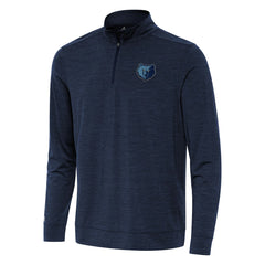 Memphis Grizzlies Antigua Bright Quarter-Zip Top