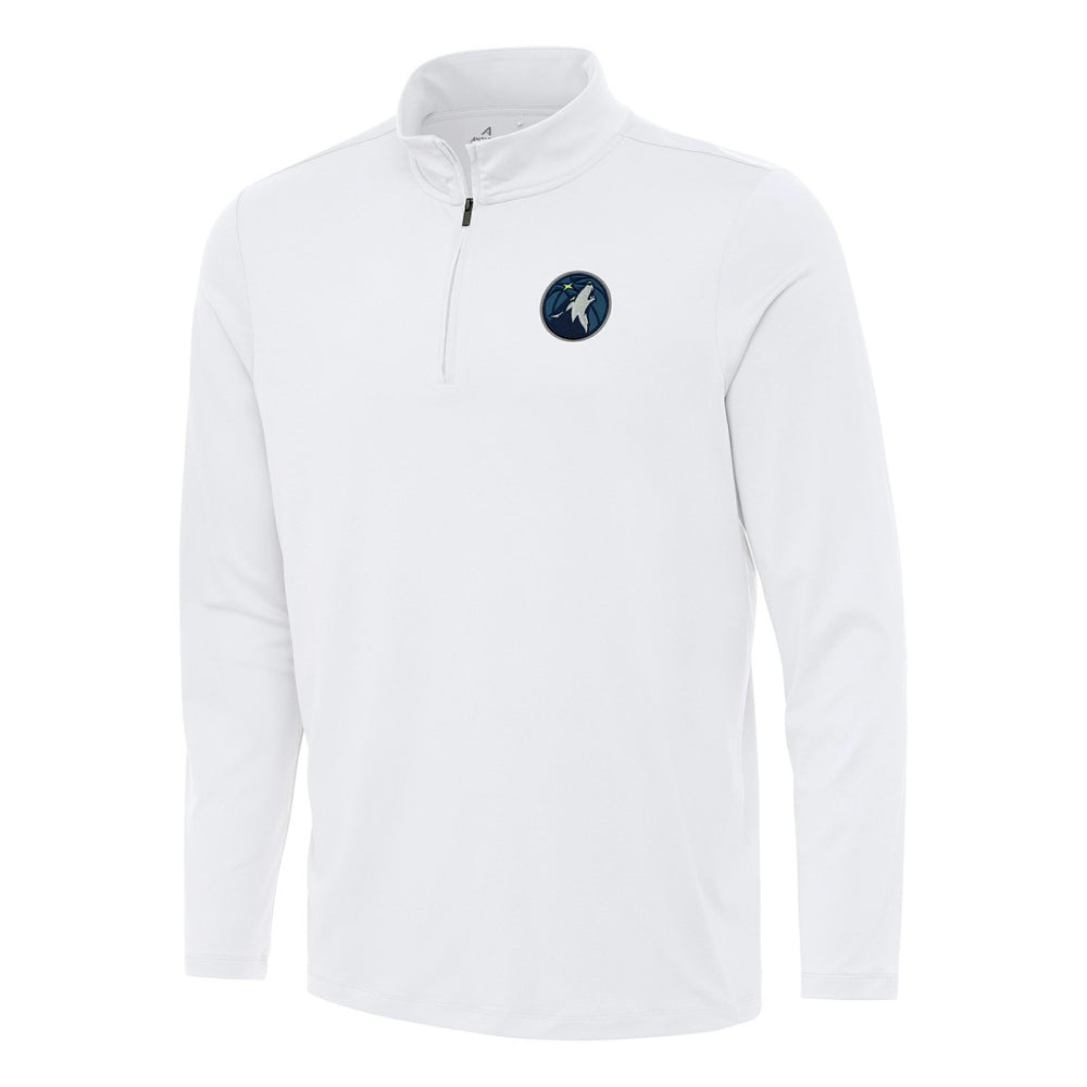 Minnesota Timberwolves Antigua Reprocess Quarter-Zip Top