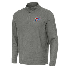 Oklahoma City Thunder Antigua Subtle Quarter-Zip Sweatshirt
