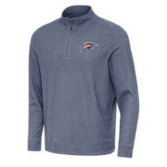 Oklahoma City Thunder Antigua Subtle Quarter-Zip Sweatshirt