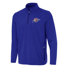 Oklahoma City Thunder Antigua Perilous Quarter-Zip Sweatshirt