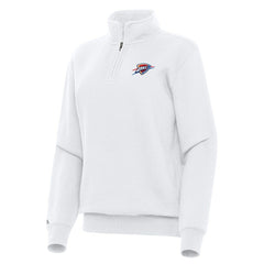 Oklahoma City Thunder Antigua Women's Victory Quarter-Zip Sweatshirt