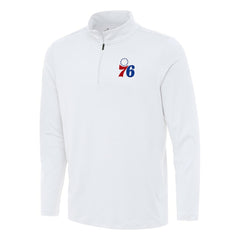 Philadelphia 76ers Antigua Reprocess Quarter-Zip Top