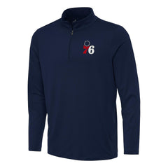 Philadelphia 76ers Antigua Reprocess Quarter-Zip Top