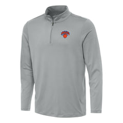 New York Knicks Antigua Reprocess Quarter-Zip Top