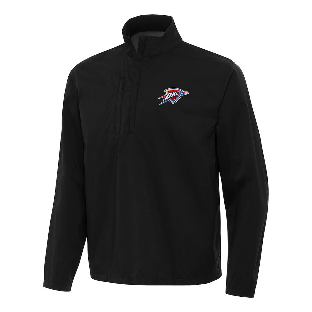 Oklahoma City Thunder Antigua Brisk Quarter-Zip Windbreaker