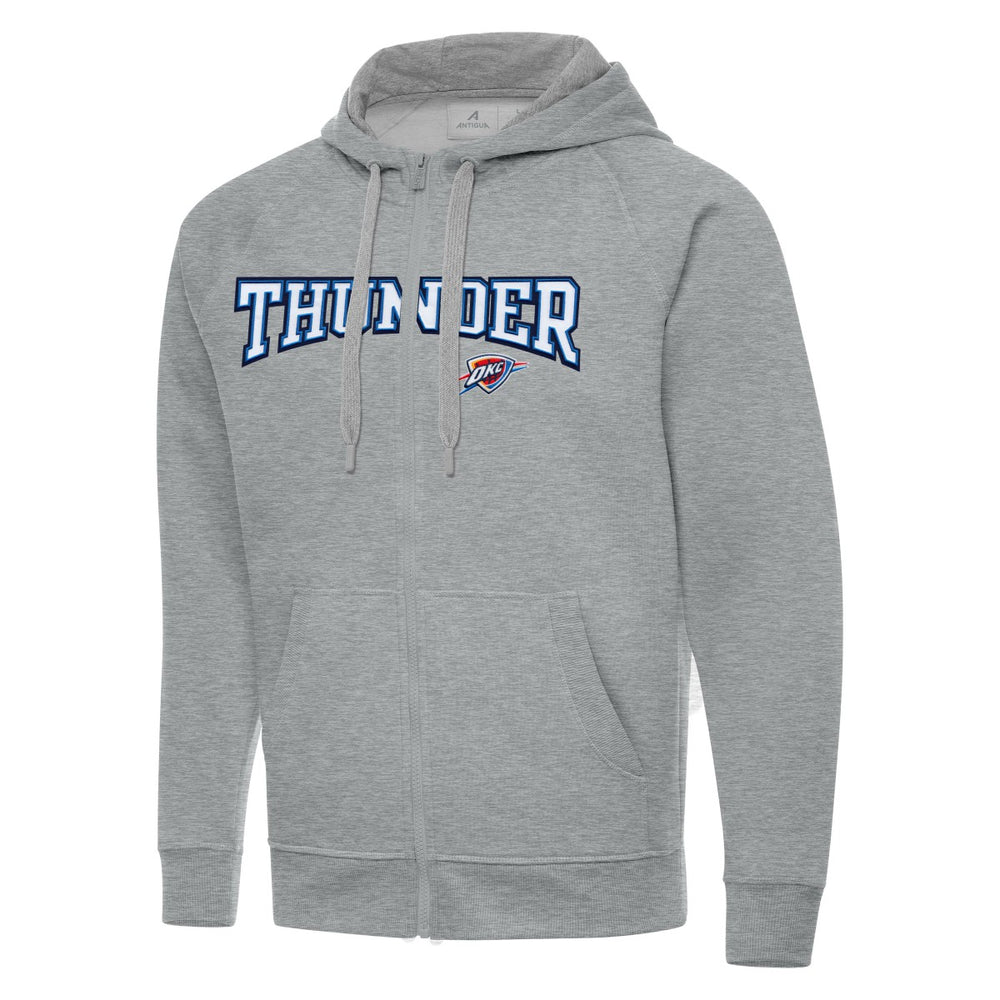 Oklahoma City Thunder Antigua Big & Tall Victory Full-Zip Hoodie Jacket