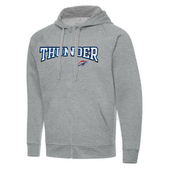 Oklahoma City Thunder Antigua Big & Tall Victory Full-Zip Hoodie Jacket