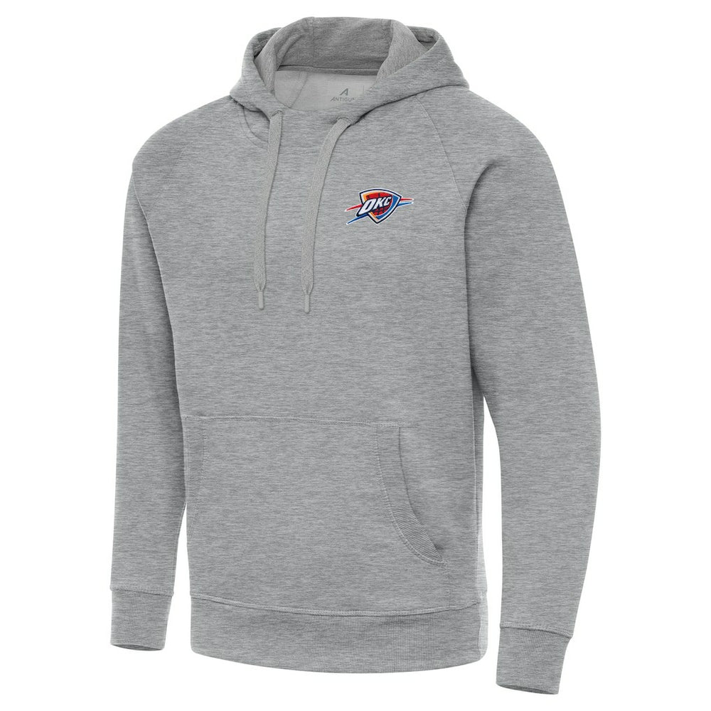 Oklahoma City Thunder Antigua Big & Tall Victory Raglan Pullover Hoodie