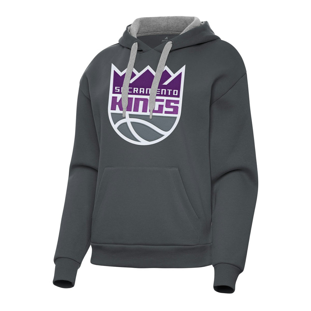 Sacramento Kings Antigua Women's Victory Pullover Hoodie