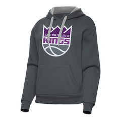 Sacramento Kings Antigua Women's Victory Pullover Hoodie