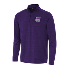 Sacramento Kings Antigua Bright Quarter-Zip Top