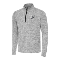 San Antonio Spurs Antigua Cause Quarter-Zip Top