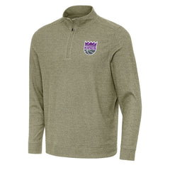 Sacramento Kings Antigua Subtle Quarter-Zip Sweatshirt