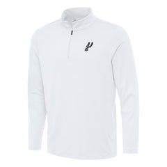 San Antonio Spurs Antigua Reprocess Quarter-Zip Top