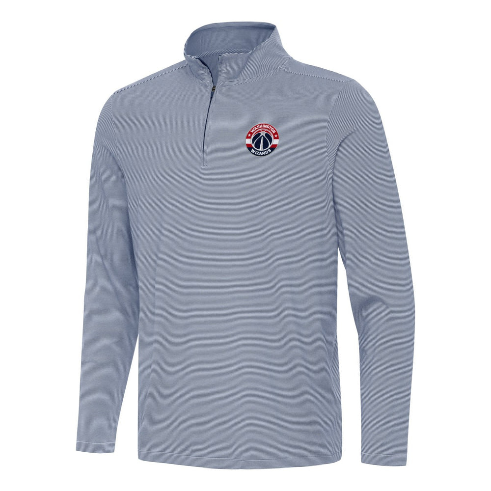 Washington Wizards Antigua Twine Quarter-Zip Top