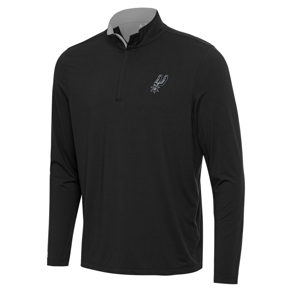 San Antonio Spurs Antigua Content Quarter-Zip Top