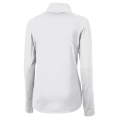 Cutter & Buck Women's Adapt Eco Knit Stretch Recycled Half-Zip Pullover Top - Cleveland Browns Pullover