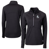 Cutter & Buck Women's Adapt Eco Knit Stretch Recycled Half-Zip Pullover Top - Cleveland Browns Pullover