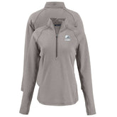 Cutter & Buck Women's Peshastin Eco Fleece Recycled Half-Zip Pullover Top - Cleveland Browns Pullover