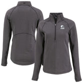 Cutter & Buck Women's Peshastin Eco Fleece Recycled Half-Zip Pullover Top - Cleveland Browns Pullover