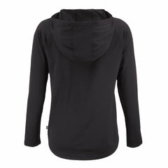 Cutter & Buck Women's Coastline Epic Comfort Eco Recycled Quarter-Snap Long Sleeve Hoodie T-Shirt - Cleveland Browns Hoodies